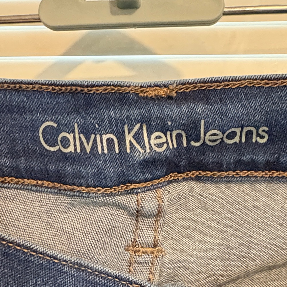 Calvin Klein Women's Dark Blue Boot Cut Jeans size 32W 32L - Picture 4 of 7